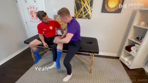 Apparently onlymatt had joined soccer team now and got injured during