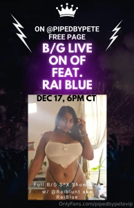 Upcoming live schedule live on free page pipedbypete 12 9 8pm mst with part 1