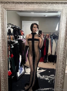 What if i told you that there is nothing under this dress