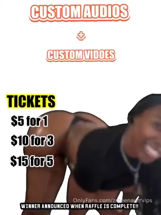 Custom raffle tickets 1 for 5 3 for 10 5 for 15 custom audios custom 