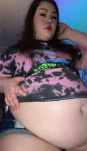 Big balloon belly in a men s large shirt part 6