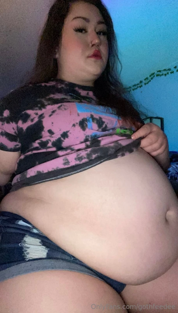 Big balloon belly in a men s large shirt part 2 
