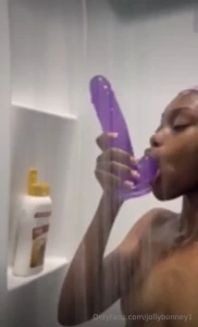 I was so fucking horny and got really freaky with my dildo baby you