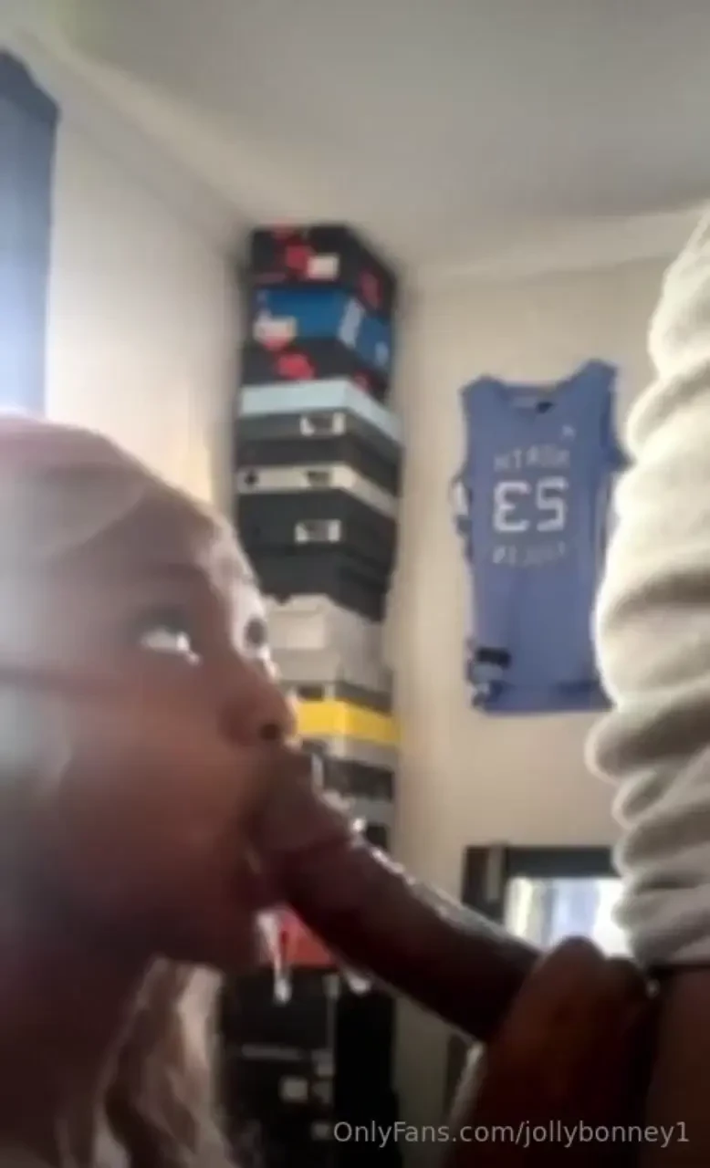 I got on my knees and got my mouth juice all over his cock baby watch 