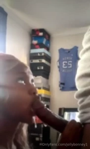 I got on my knees and got my mouth juice all over his cock baby watch