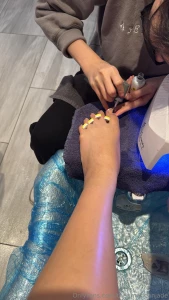 Fresh pedicure for all the feet lovers on here