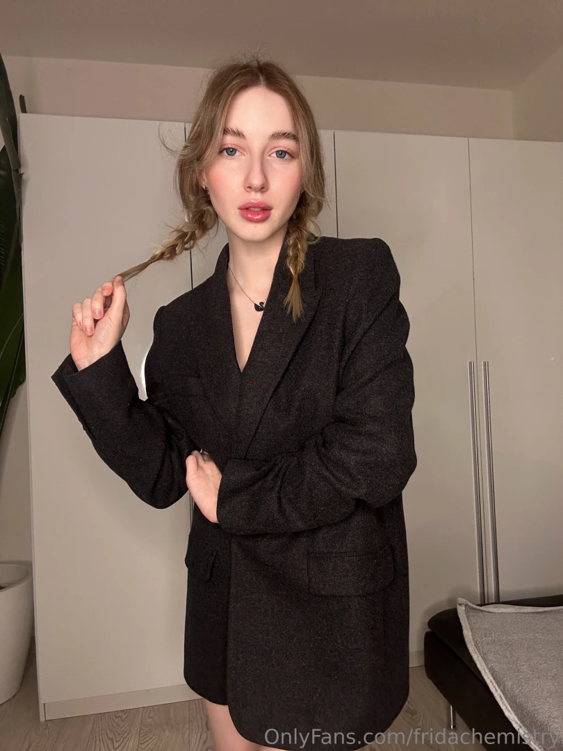 Imagine walking into a room and seeing me in one jacket and no 