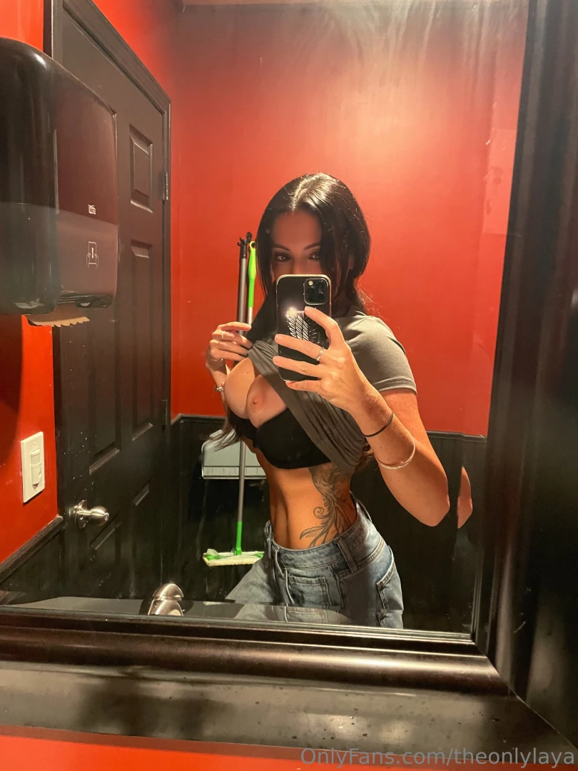 Sneak into the bathroom stall with me 