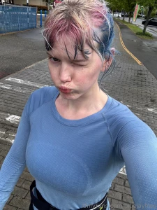 Unlock for sweaty wet rainy post-run pics
