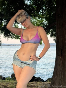 Finally summer and i finally left my house in a bikini three cheers