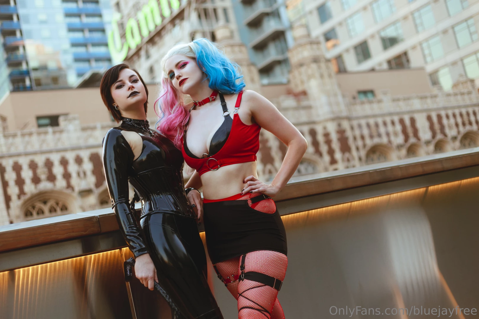 Girls night out with harlihero 