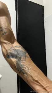 You like my biceps sit on my sweaty throbbing cock