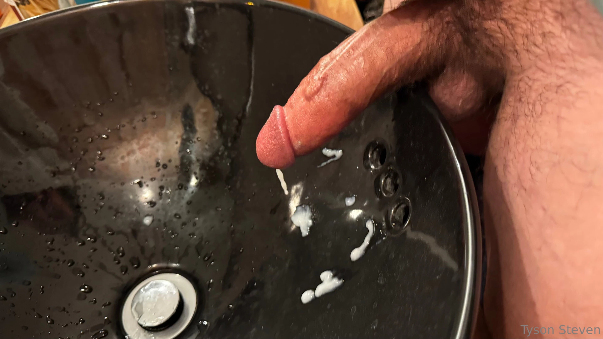 Got super horny and came in the sink at my friends house should have part 3 