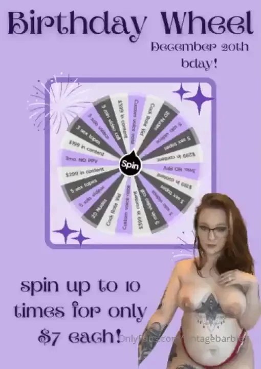 Birthday wheel that s right december baby is ready to ramp up the fun 