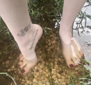 I am not going to lie cold rain water feels good lol also thank you to part 2