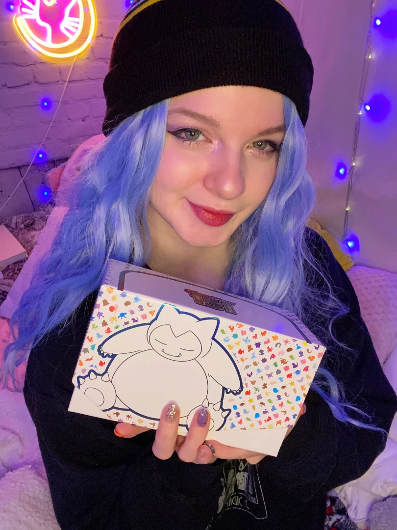 Throwback to when i opened my pok mon cards on stream a few months 