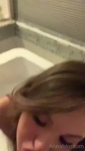 Sucked his dick while i was in the bath no cumshot though was just