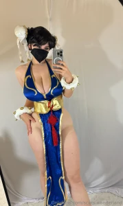 Tried on a new cosplay today who do you want to see me as