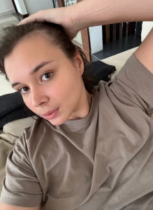 Just no make up usual selfie