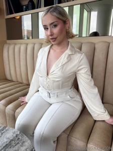 Sat down to distract you stood up to finish the job