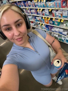 Getting some well deserved snacks post gym part 1