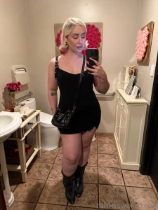 Outfit too slutty for this bathroom part 1