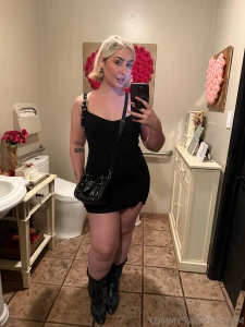 Outfit too slutty for this bathroom