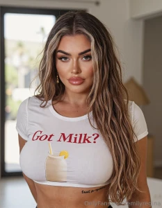 Got milk tell me which part of my body deserves that milk the most