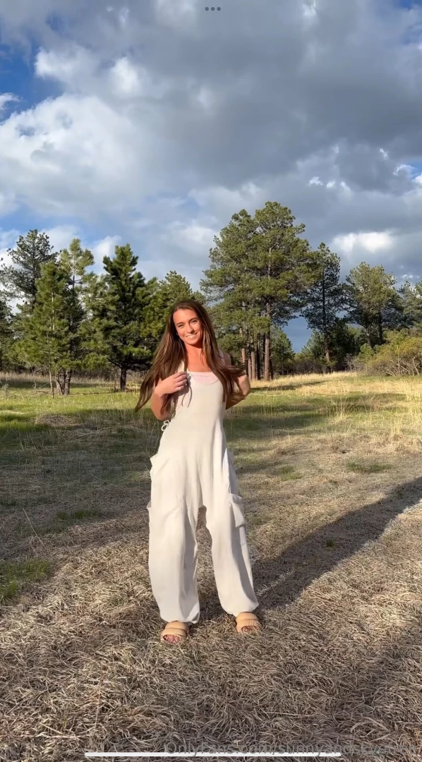 Stripping my clothes off and running around like a cutie in the 