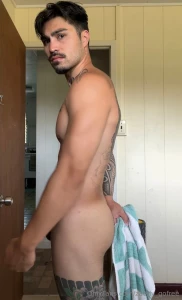 New flexing with a hard-on solo with dick slapping pov all others