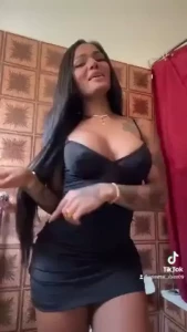 Sexy huge boobs on black colombiana trans model goddess ts kristal part 16