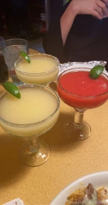 Friday night margaritas with my cousins