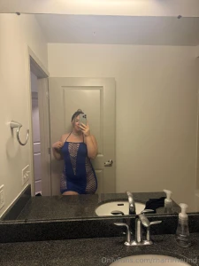 I think this lingerie fit looks better up close and maybe even all the