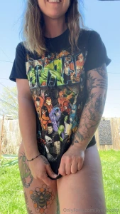 I took it all off outside part 1