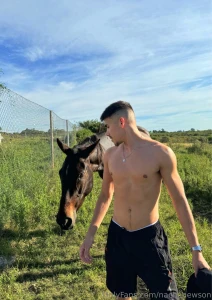 With my beloved atena