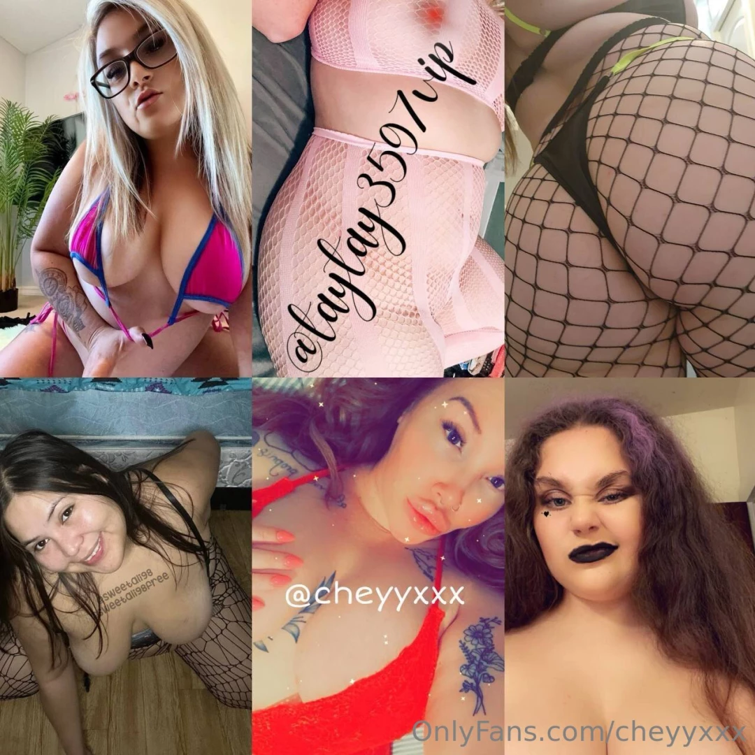 These hotties will make you cum all night long top row - ashleyblackk 