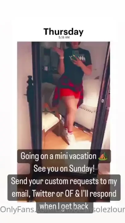 Don t worry i m not ignoring you guys see you on sunday 