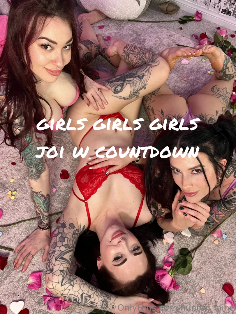 Girls girls girls joi w countdown i want you all to myself but my 