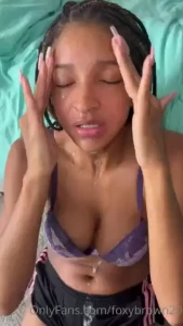 Love rubbing in my daily face mask taste sooo good too