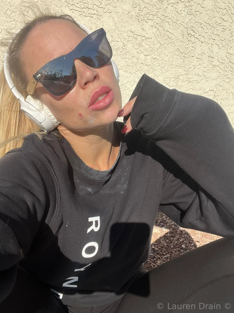 Out on my daily run 