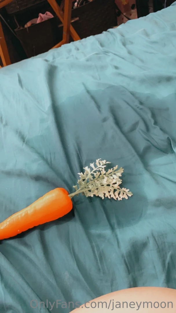 Wanna see what i did with this carrot last night 