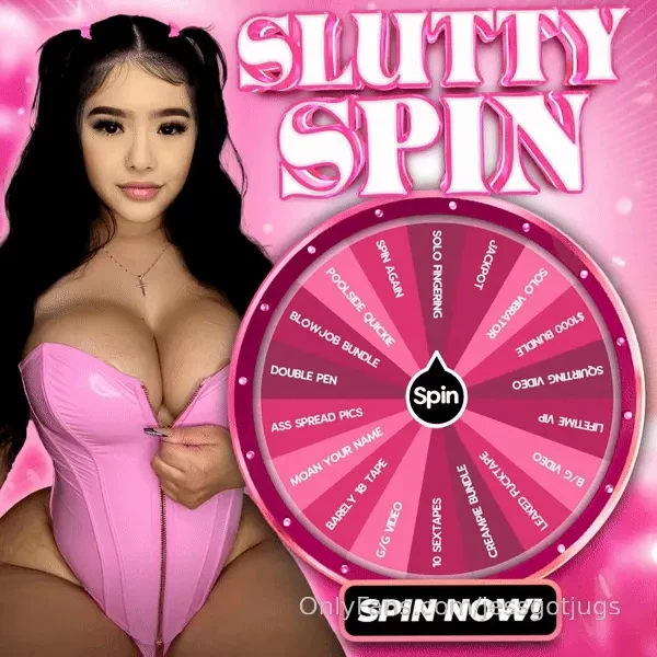 Take a chance on my spin the wheel game with you won t believe my 