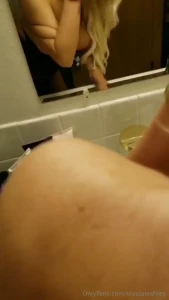 My full house party bathroom fuck amp facial vid i was at a house