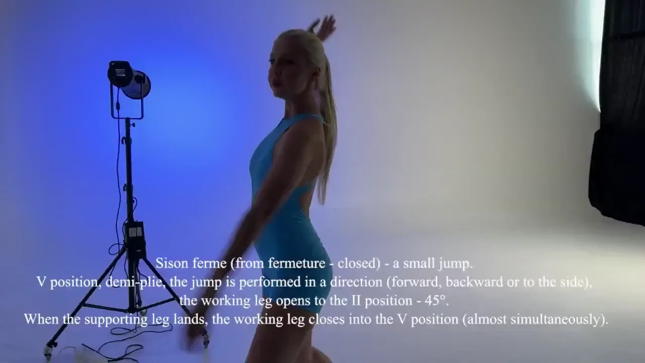 Yay my new video featuring ballet jumps is now live hello my dear ones 