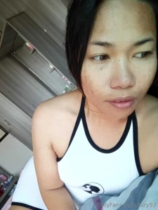 Sexy in my new white fitness romper hope you like and click on like part 3