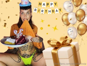 Today is my birthday and if you want to not just congratulate me but