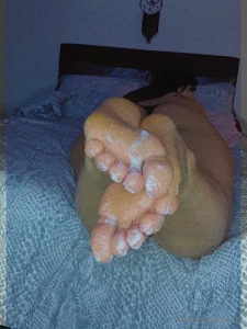 Lay in bed amp cum on me part 3