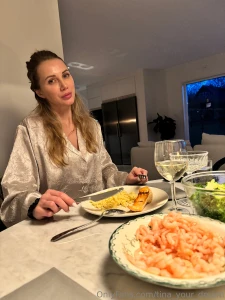 A balanced dinner is not a diet but self-care i love the moment when