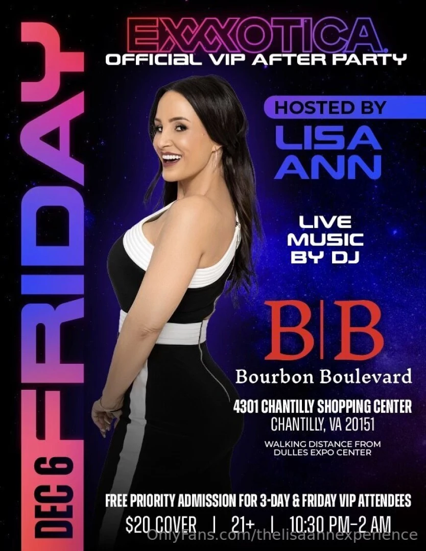 Dc let s keep the party going join me on friday december 6th at 