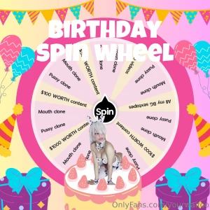 It s my birthday month so since it s my bday month i want to make a